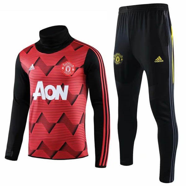 Chandal Manchester United 2019-2020 Rojo Amarillo Negro